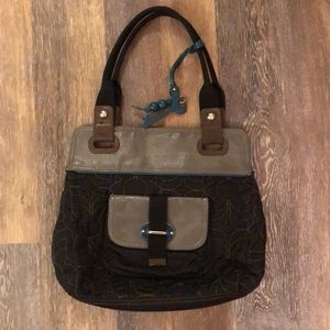 Fossil Key Per Quilted Bag